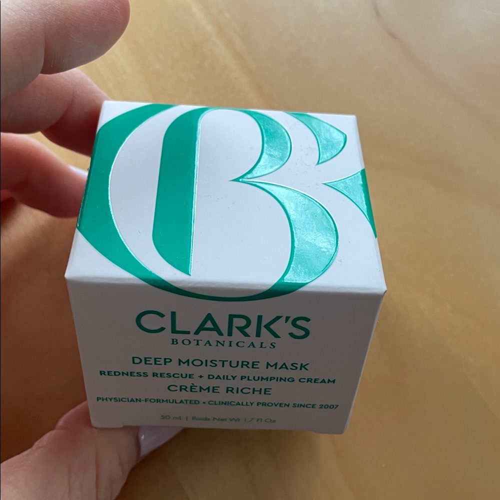 Clark’s Botanicals Deep Moisture Mask - NIB 1.7 fl oz - Picture 2 of 8